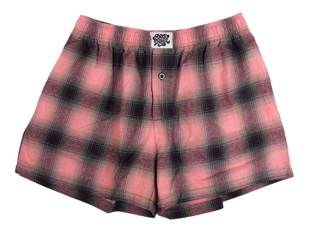 Checkered Boxer Roze