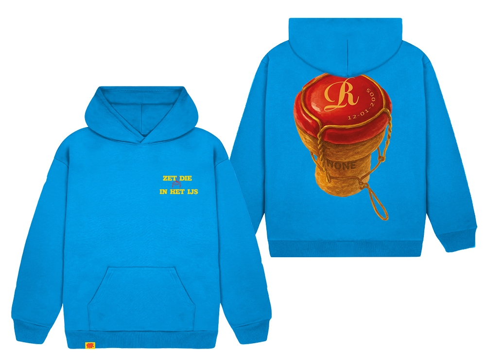 Oversized Hoodie Blauw