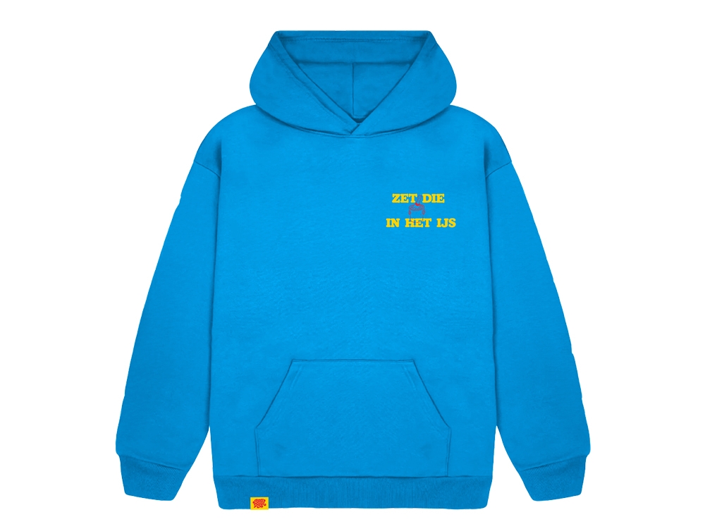 Oversized Hoodie Blauw