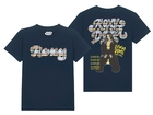 Checkered Ziggo Dome Kids T-shirt Petrol Blauw