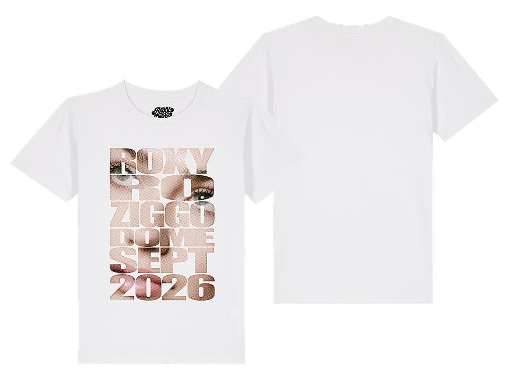 Ziggo Dome Roxy Ro Kids T-shirt Wit