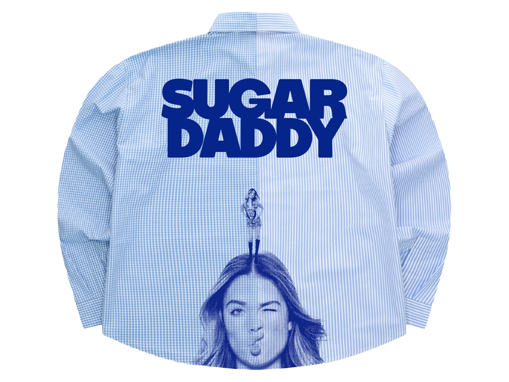 Overhemd Sugar Daddy Blauw/ wit